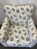 Contemporary Minhas "Saige" Botanical Print Armchair