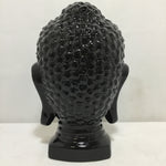 Modern Black Ceramic Buddha Head