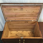 Vintage MCM Lane Walnut Veneer Cedar Chest