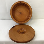 Vintage Turned Solid Pine Bowl