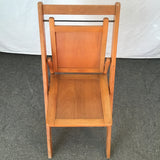 Vintage Craftsman Solid Maple Folding Chair