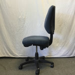 VIA Blue Upholstered Office Chair