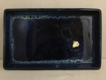 Blue Drip-Glaze Ceramic 19x12 Baking Dish
