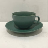 Arabia of Finland GreenCeramic Mug & Saucer