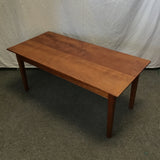 Vintage Craftsman Solid Cherry Coffee Table
