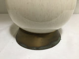 Vintage MC White Ceramic Table Lamp