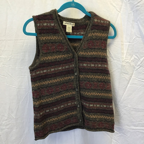 Eddie Bauer Multicolour Wool Vest