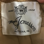 Vintage Meyer Jonasson Tan Camel Hair Double-Breasted Long Coat