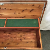 Vintage MCM Lane Walnut Veneer Cedar Chest