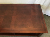 Modern Mission Universal Cherry Veneer 3-Tier Coffee Table
