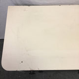Vintage Off-White & Black Painted Two-Tone 4-Drawer Chest of Drawers