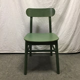 IKEA RONNINGE Green-Stained Veneer Accent Chair