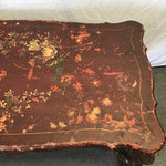 Vintage Red Painted Coffee Table