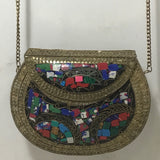 Mosaic & Brass Shoulder Bag