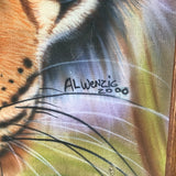 Signed Original Tiger Pastel Painting