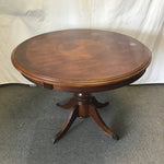 Modern Ashley Furniture Round Pedestal Dining Table