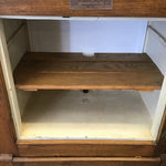 Vintage Polar Bear Refrigerator Co. Solid Oak Ice Chest