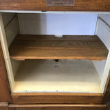 Vintage Polar Bear Refrigerator Co. Solid Oak Ice Chest