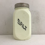 Vintage Uranium Milk Glass Salt Shaker
