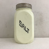 Vintage Uranium Milk Glass Salt Shaker