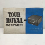 Black Royal Travel Typewriter