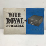 Black Royal Travel Typewriter