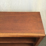 Vintage Teak Veneer 4-Tier Shelf