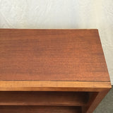 Vintage Teak Veneer 4-Tier Shelf