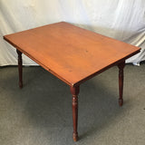 Vintage Solid Cherry Draw-Leaf Dining Table