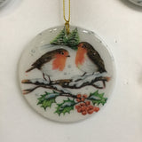 Susan Sitaraman "Animals In Snow" Hanging Ornament
