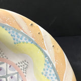 Retired Mackenzie-Childs "Keukenhof" Ceramic Serving Bowl