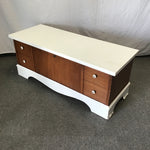 Vintage Lane White-Painted Cedar Chest