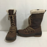 Merrell "Haven" Brown Leather Mid-Calf Boot