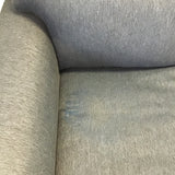 Contemporary Raymour & Flanigan "McKinley" Blue 3-Cushion Sofa
