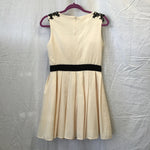 New With Tags! Chi Chi London Cream Fit & Flare Dress