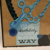 Eltimar Design Framed "Steampunk Butterfly" Mixed Media Artwork