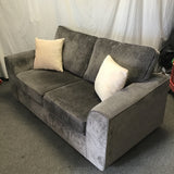 Modern Minhas Furn. "Delano" Grey 2-Cushion Loveseat