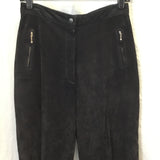 Vintage Wilson's Leather Black Suede Pants