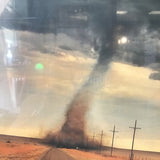 Framed Tornado Poster