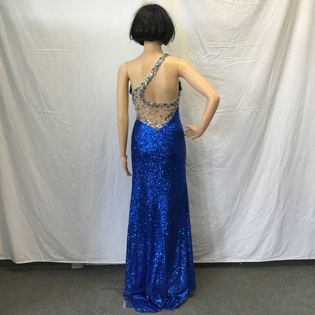 B'Dazzle Blue Sequin Maxi Dress by Alyce Paris Mimi's Attic Ithaca B'Dazzle Blue Sequin Maxi Dress by Alyce Paris Mimi's Attic Ithaca