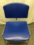 Vintage Steelcase Blue Resin Office Chair