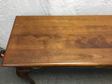 Vintage Stickley Solid Cherry 2-Drawer Sofa Table