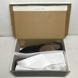 Dansko "Franny" Navy Leather Blockheel Loafers