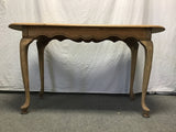 Vintage Solid Oak Sofa Table
