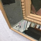 Vintage Mirror-Framed Original Crane Silk Screen Print