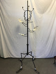 Custom Surrealist Black & White Metal Coat Tree