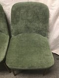 Set of 4 MCM West Elm Jack Metal Frame Dining Chairs