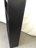 Craftsman Black-Painted Solid Oak 5-Tier Shelf