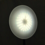 Contemporary Black Metal Torchier & Reading Light Floor Lamp