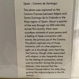 Alexa PM Photography Camino de Santiago Path, Spain 8x10 Matted Photo Print